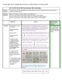 Multiplying Fractions and Whole Numbers Lesson Plan (3 days)