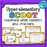 Multiplying Fractions by Whole Numbers SCOOT game