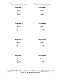 Multiplying Fractions by Whole Numbers