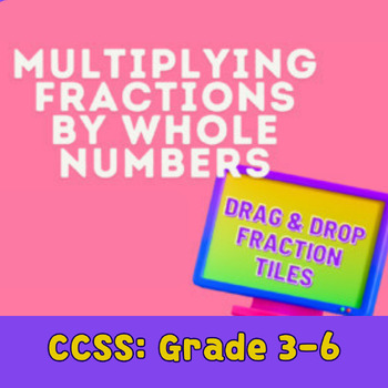 Preview of Multiplying Fractions by Whole Numbers