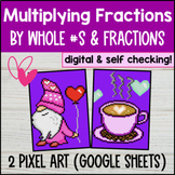 Multiplying Fractions by Whole Numbers & Fractions Digital