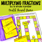 Multiplying Fractions by Whole Numbers Game | Multiply Fra