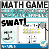 Multiplying Fractions by Whole Numbers Game: Numeracy Oper