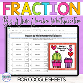 Multiplying Fractions by Whole Numbers | Valentines Myster