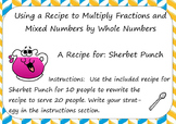 Multiplying Fractions in a Recipe