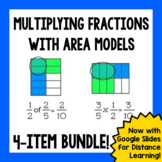 Multiplying Fractions with Area Models Bundle - Now with G