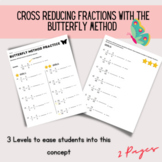Multiplying Fractions with Cross Reducing (Butterfly Metho