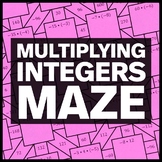 Multiplying Integers Maze + Bonus Mini Maze
