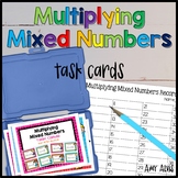 Fraction Task Cards Multiplying Mixed Numbers