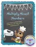 Multiplying Mixed Numbers Notes & Practice; Fun, Engaging Practice