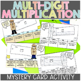 Multiplying Multi-Digit Numbers Mystery Cards
