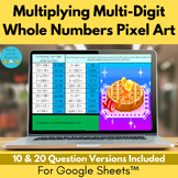 Multiplying Multi-Digit Whole Numbers Pixel Art