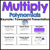 Multiplying Polynomials & Binomial Expansion Keynote/ Powe