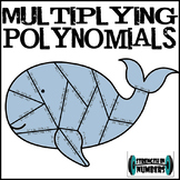 Multiplying Polynomials Cooperative Whale Puzzle for display
