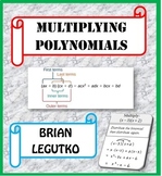 Multiplying Polynomials - FOIL Method and Beyond (Notes, W