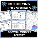 Multiplying Polynomials Growth Mindset Activity Winter The