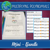 Multiplying Polynomials - Notes, Scavenger Hunts & an Assessment