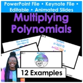 Multiplying Polynomials PowerPoint/ Keynote Presentation