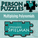 Multiplying Polynomials - Printable & Digital Activity Ste