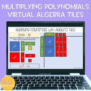 Preview of Multiplying Polynomials with Virtual Algebra Tiles Hands On Digital Activity