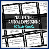 Multiplying Radical Expressions: 30 Task Cards