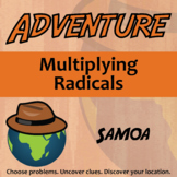Multiplying Radicals Activity - Printable & Digital Samoa 