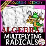 Multiplying Radicals with Variables Coloring Activity