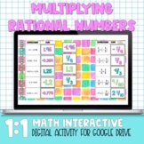 Multiplying Rational Numbers Digital Practice Activity