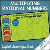 Multiplying Rational Numbers Digital Scavenger Hunt