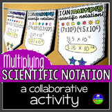 Multiplying Scientific Notation Math Pennant Activity