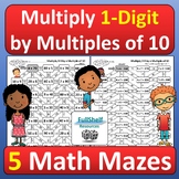 Multiplying Single Digit Numbers by Multiples of 10 Math M