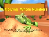 Multiplying Whole Numbers- Powerpoint