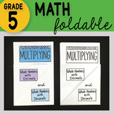 Math Doodle - Multiplying Whole Numbers w/ Decimals by Who