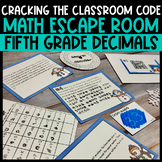 Multiplying and Dividing Decimals 5th Grade Escape Room Game
