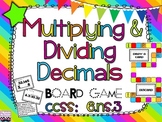 Multiplying and Dividing Decimals Board Game