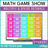 Multiplying & Dividing Decimals Game Show | 5th Grade Math