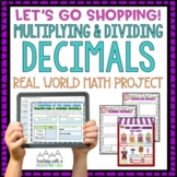 Multiplying and Dividing Decimals Project