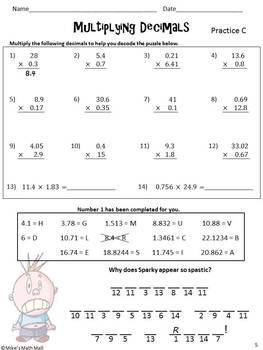 Multiplying and Dividing Decimals Made Easy (Bundled Unit) by Mike's