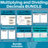 Multiplying and Dividing Decimals | Math Guided Notes | Ma