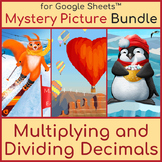 Multiplying and Dividing Decimals | Mystery Picture Pixel 