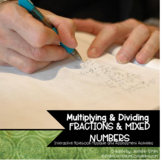 Multiplying and Dividing Fractions and Mixed Numbers Flipp