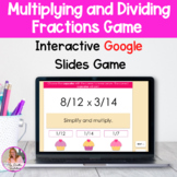 Multiplying and Dividing Fractions Game on Google Slides |
