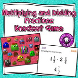Multiplying and Dividing Fractions Knockout Game