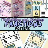 Multiplying and Dividing Fractions - POSTERS