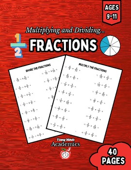 Preview of Multiplying and Dividing Fractions: Proper/Improper/Mixed Number Fractions