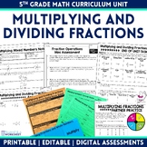 Multiplying and Dividing Fractions - 5th Grade Math Curric