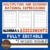 Multiplying and Dividing Rational Expressions - Algebra 1 