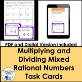Multiplying and Dividing Rational Mixed Numbers Task Cards