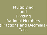 Multiplying and Dividing Rational Numbers (Fractions and D