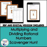 Multiplying and Dividing Rational Numbers Digital and Prin